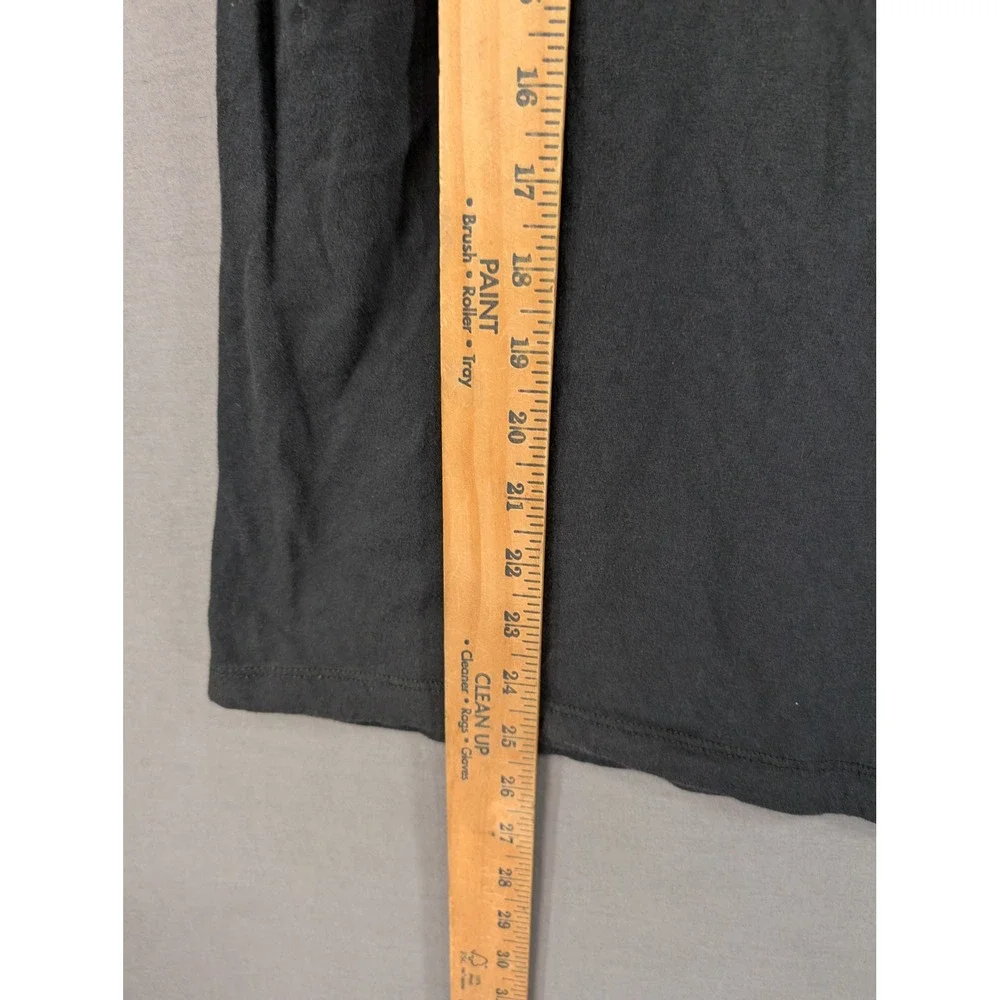 True Religion Mens Logo Tape T-Shirt Black Red White 700316 Small